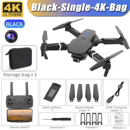 E88Pro RC Drone 4K Professinal With 1080P