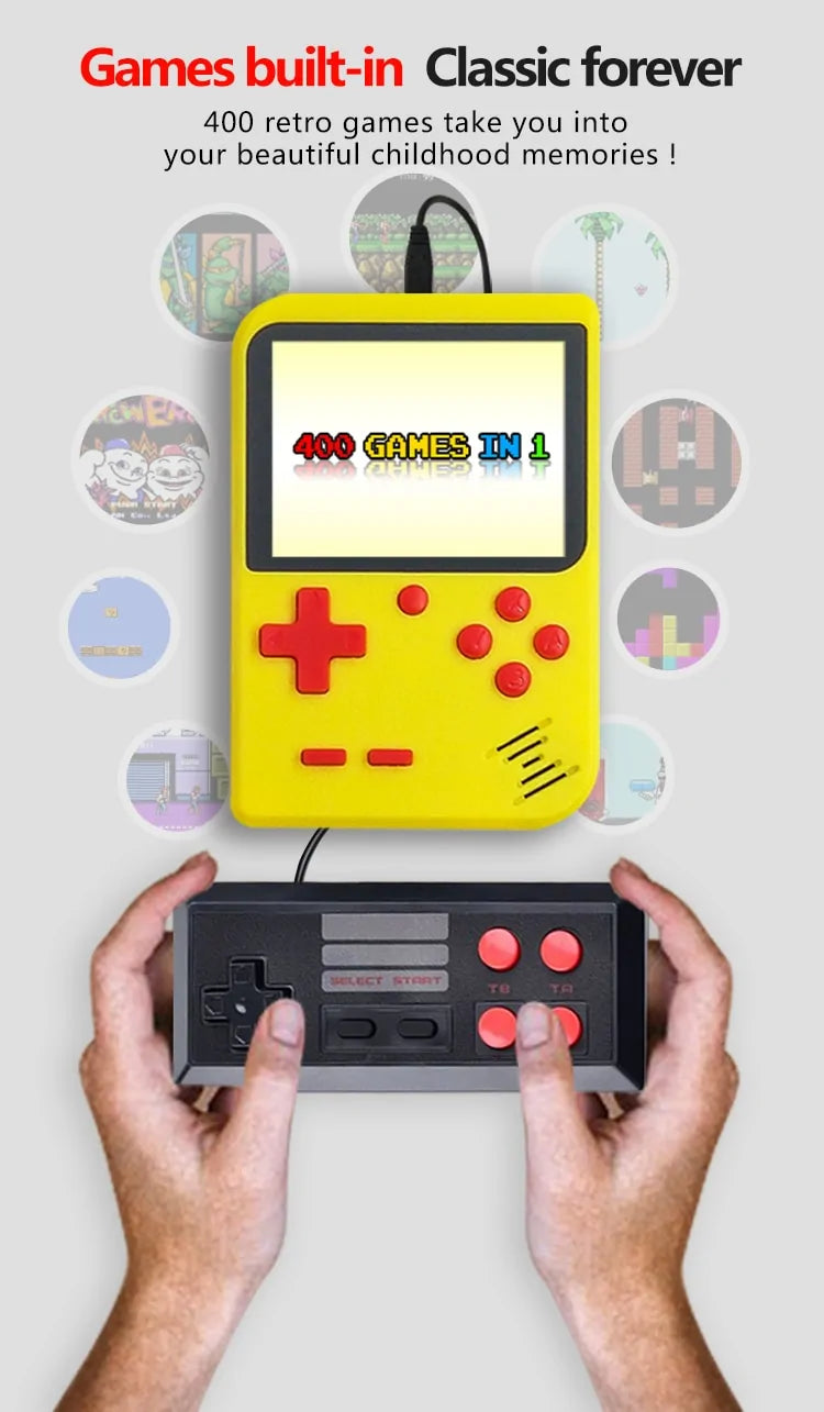 Portable Retro Handheld Game Console