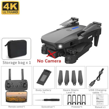 E88Pro RC Drone 4K Professinal With 1080P